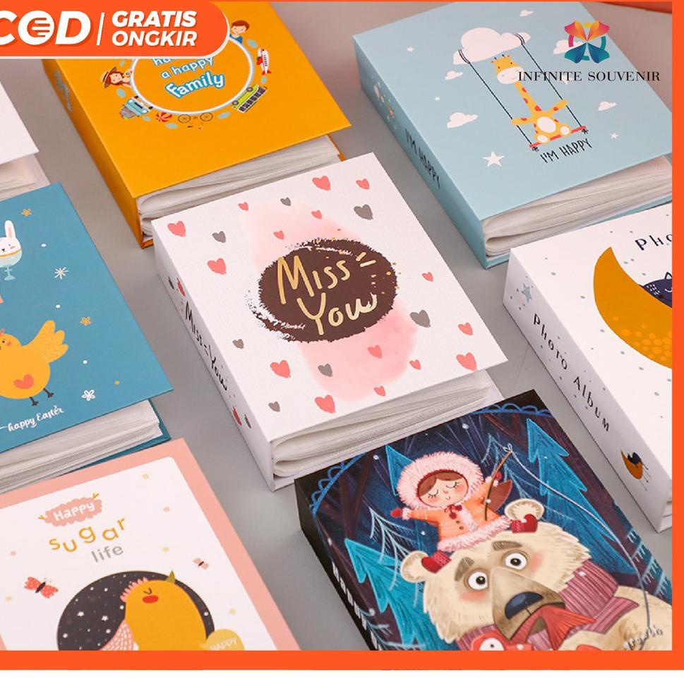 #Sale✼ Buku Album Foto Polaroid 4R / 3R ALBUM FOTO ISI 100 PCS ALBUM FOTO BESAR PHOTOBOOK Anak Kelua