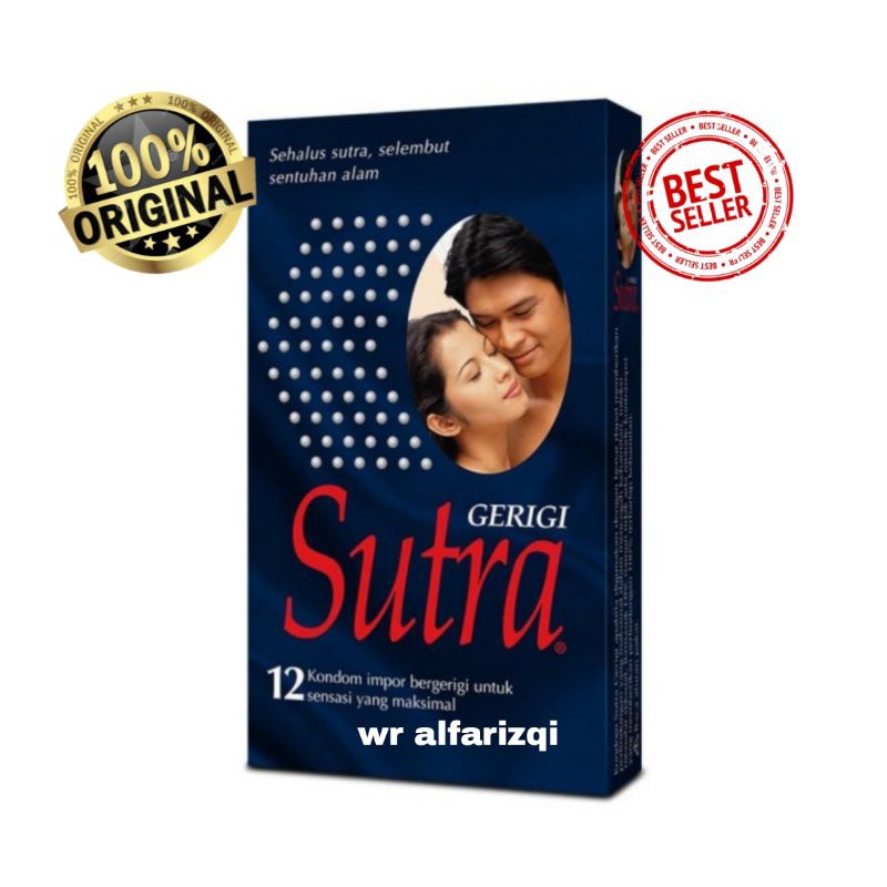 Sutra Kondom Bergerigi / SUTRA GERIGI / 12 Sachet / Promo Sutra