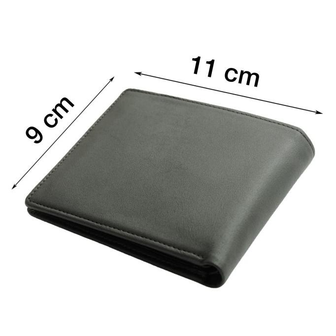 Eklusif Crocodile 885By Dompet Pria Men Wallet Leather Kulit Original - Hitam Diskon