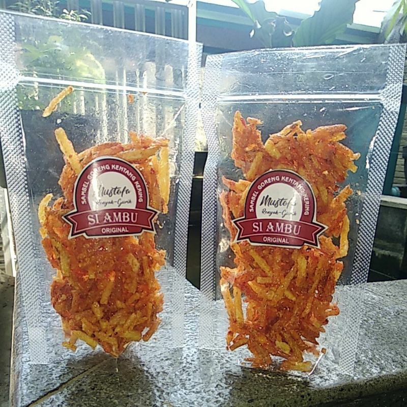 

kentang Mustopa renyah dan legit asli bandung