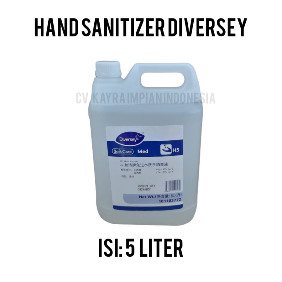 Hand Sanitizer Diversey isi 5L