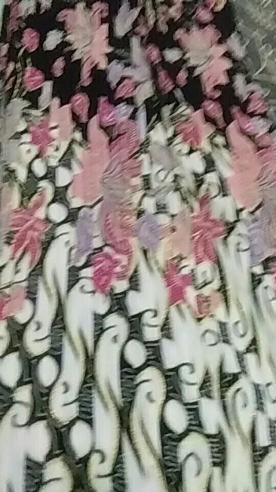 Wm>couple Bogenvil Hitam / Couple Keluarga / Couple Batik Langsung Dari Konveksi