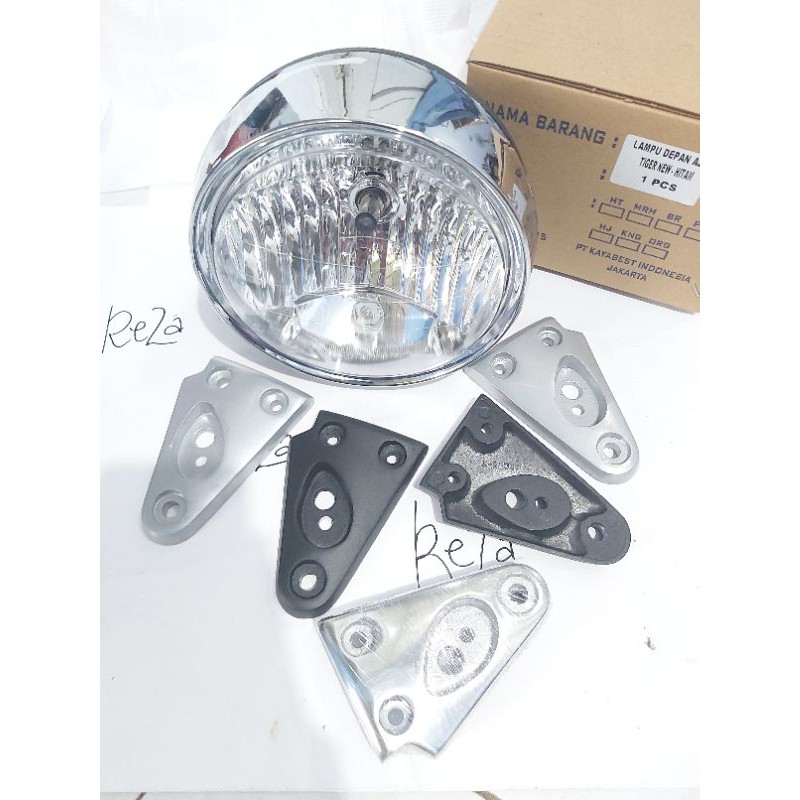 Headlamp Tiger Revo Lampu Depan Tiger Tiger Revo+kupingan Lampu Honda Tiger Revo