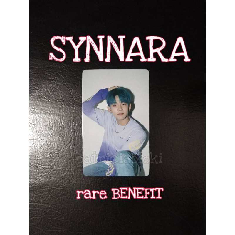 (rare) Official Benefit Synnara Hyunsuk pc photocard Treasure album the first step chapter two 2 one