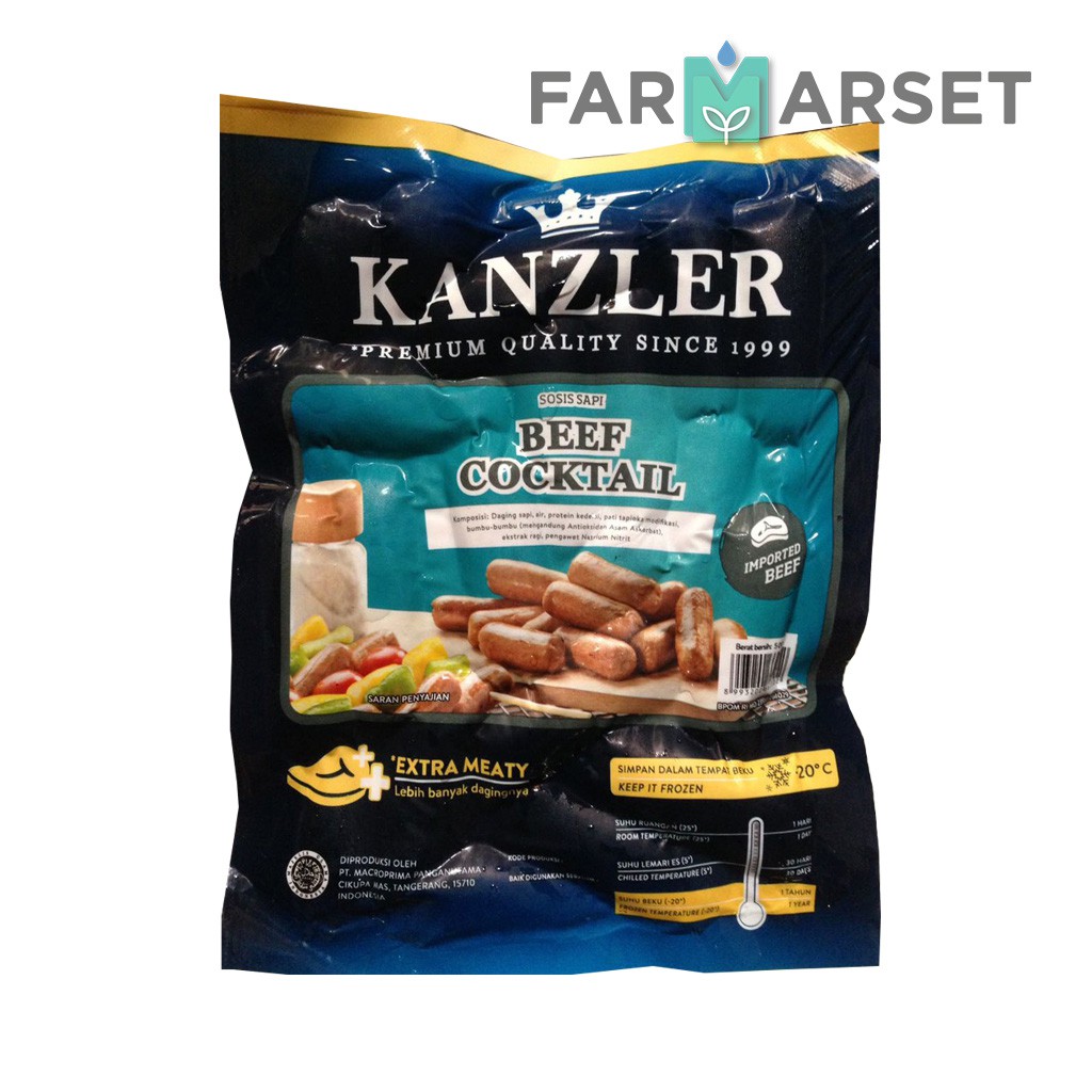 

[BANDUNG ONLY] Kanzler Beef Cocktail Sausages 500gr