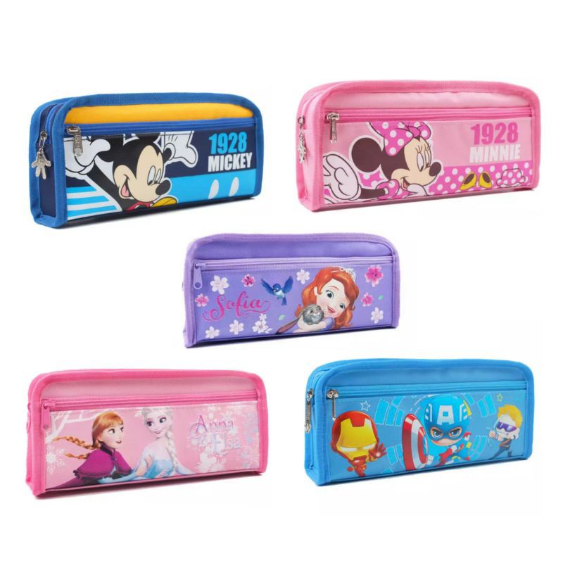

Tempat Pensil Disney ORI Mickey Minnie Frozen Avengers Sofia