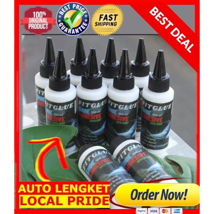 

Lem Sepatu Tas Dompet Glue ORIGINAL FITGLUE Adhesives 100ml SHOE GLUE