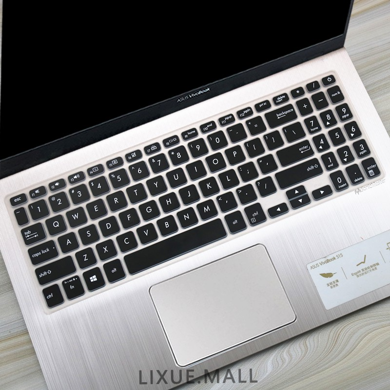 Lixue ASUS Vivobook S15 Keyboard Cover Protector S5300U y5200 y5100 X509 A509 A512 A516 M515 530U S533e ASUS Soft Ultra-thin Silicone Cover Laptop 15.6'' S5300U