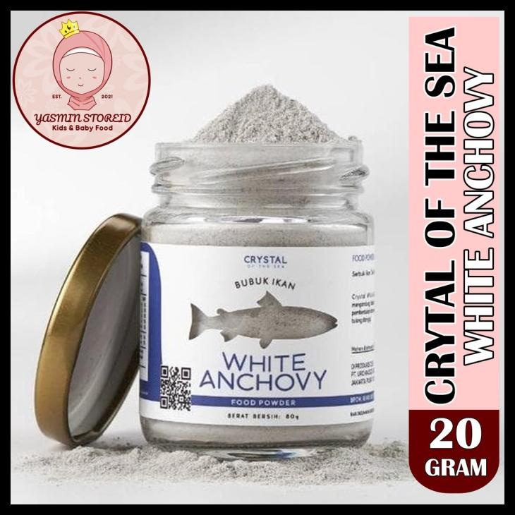 

[READY STOCK] CRYSTAL OF THE SEA WHITE ANCHOVY 20GR KALDU BUBUK IKAN TERI COCOK UNTU