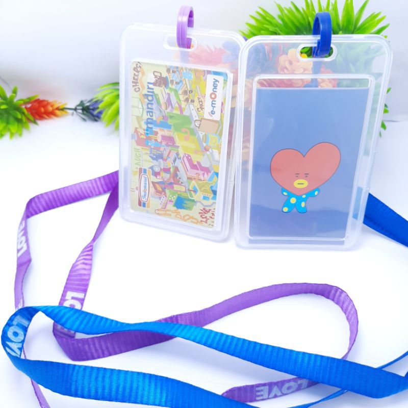 

Name Tag ID Card Holder Kartu Nama