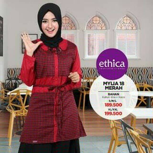 ETHICA MYLIA 18/atasan ethica/atasan murah/atasan wanita/atasan adem