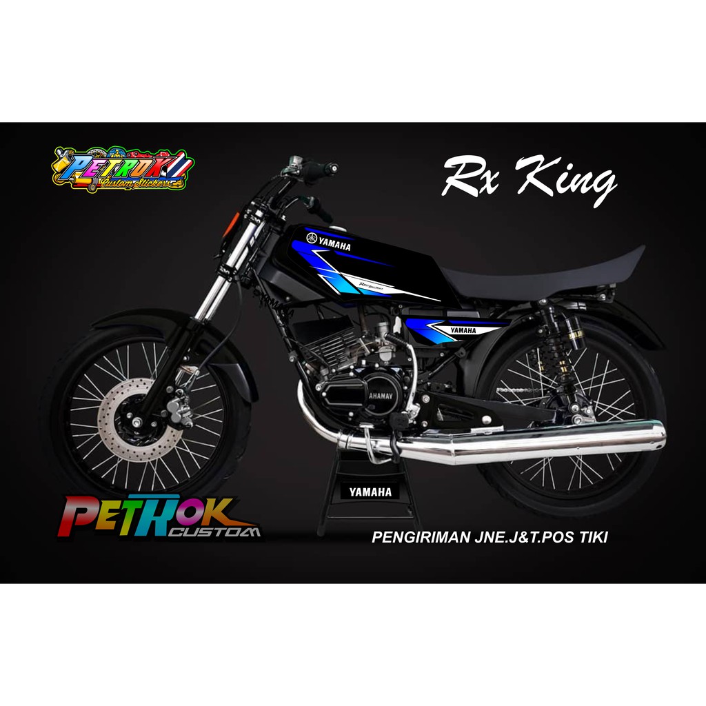 Jual Striping Variasi Yamaha Rx King Stiker Racing Les Body Motor Indonesia Shopee Indonesia