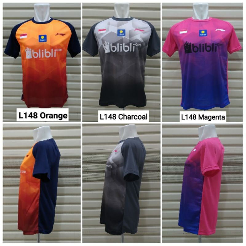 Baju Badminton / Kaos Bulutangkis L148