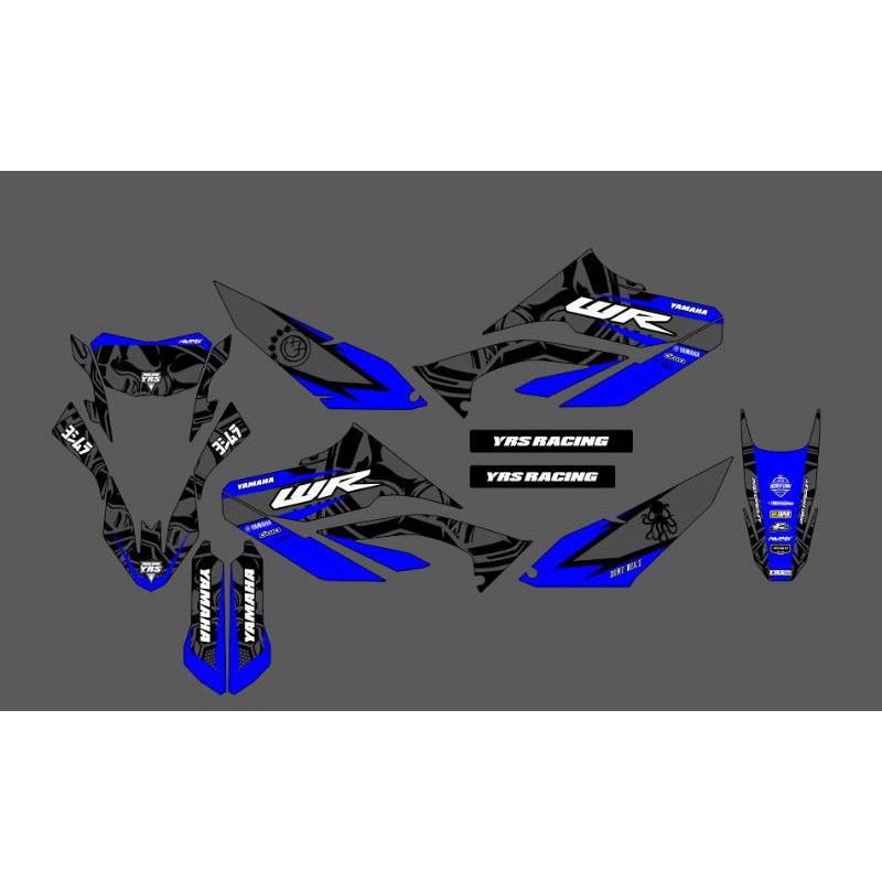 DECAL YAMAHA WR CUSTOM DESAIN