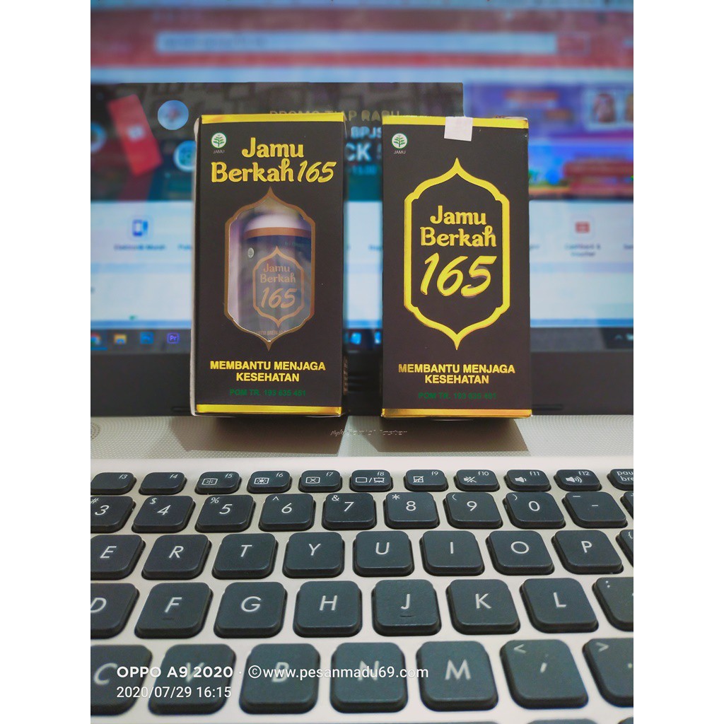 Jamu Berkah 165 sudah BPOM