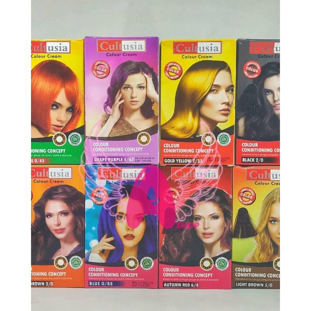 Cultusia Hair Color Semir Rambut Permanen