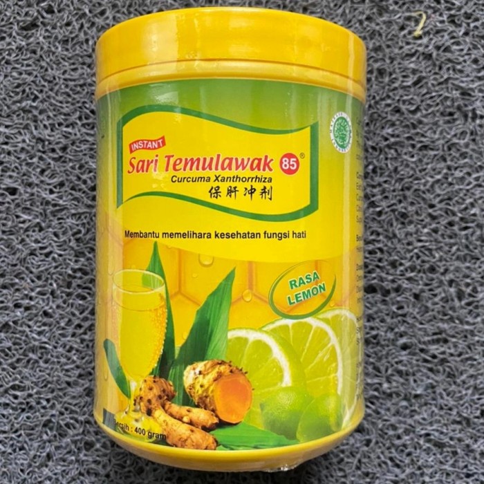 

SARI TEMULAWAK 85 400 GRAM - LEMON ( TOPLES ) SANGAT AMPUH MANJUR !!