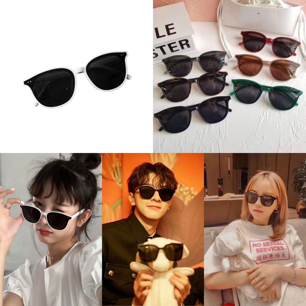 BRGUNIK Kacamata Fashion Mata Kucing Unisex Korean Sunglasses Cute Aksesoris Import Cod R327