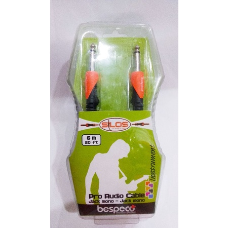kabel Jack bespeco 6mtr