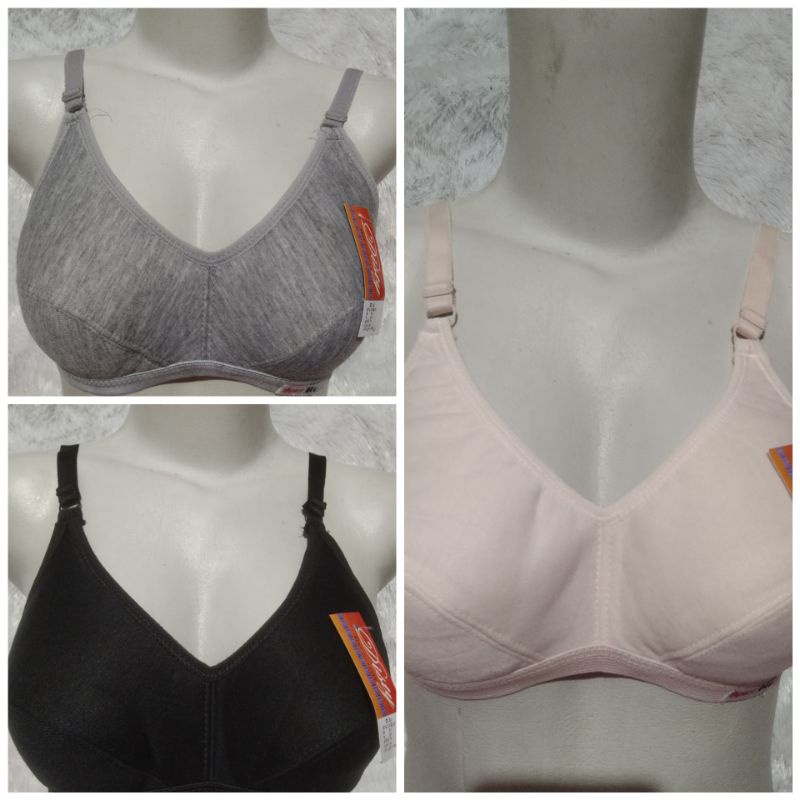 BH SPORT BRA WANITA REMAJA / BRA SPORT REMAJA DISTY TANPA BUSA KAWAT -  krem, 34 di Rifky_underwear | Tokopedia