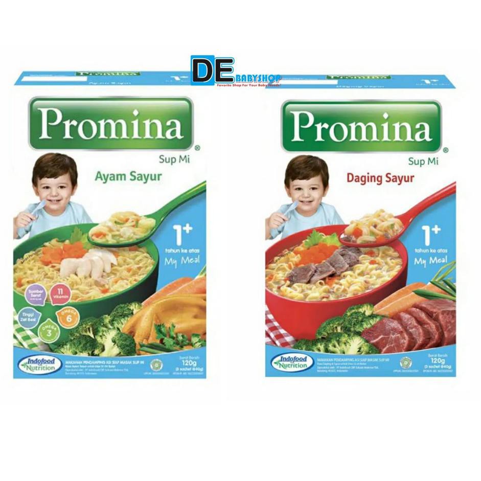 

NZY PROMINA Sup Mi 120gr / Promina Sup mi Ayam sayur / Promina Supmi Supmie daging sayur✮ (Terkini)