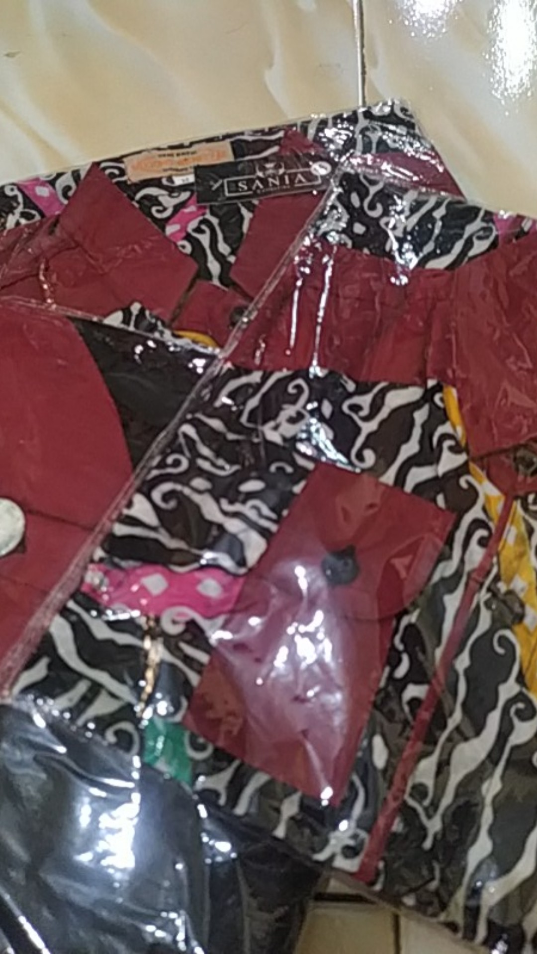 Batik Couple Sarimbit  Katun Cap Mix Toyobo Dress Clemira Kemeja Afdal