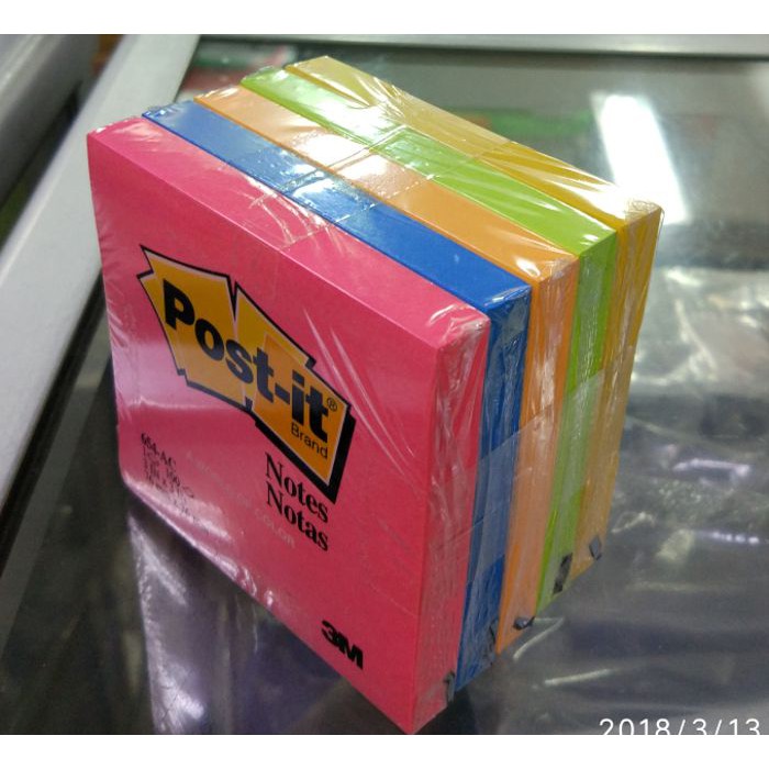 

POST IT / STICK NOTE 3M 654 WARNA WARNI NEON/ATKProject