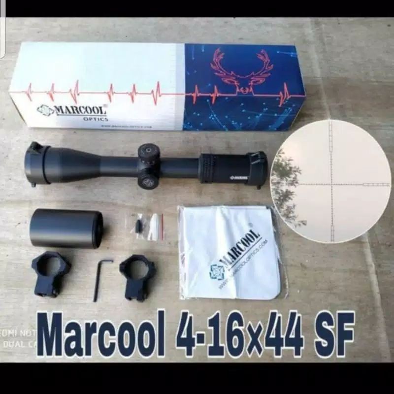 TELESCOPE MARCOOL ASSAILANT 4-16x44 SF HK Reticle