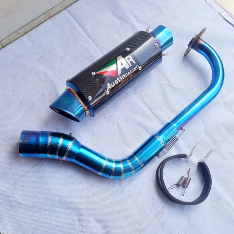 Knalpot AUSTIN RACING Mio Sporty Mio M3 J soul Gt 125 Fino Nmax Aerox Lexi