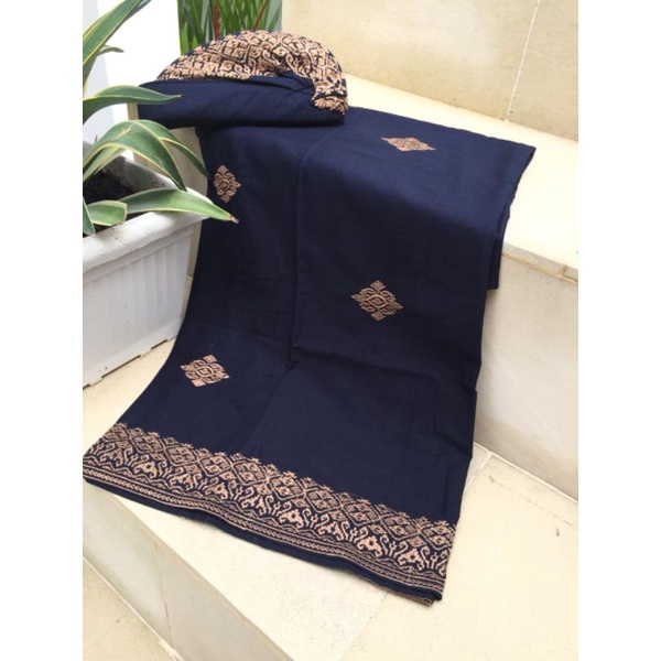 set saput udeng katun bordir,murah,halus