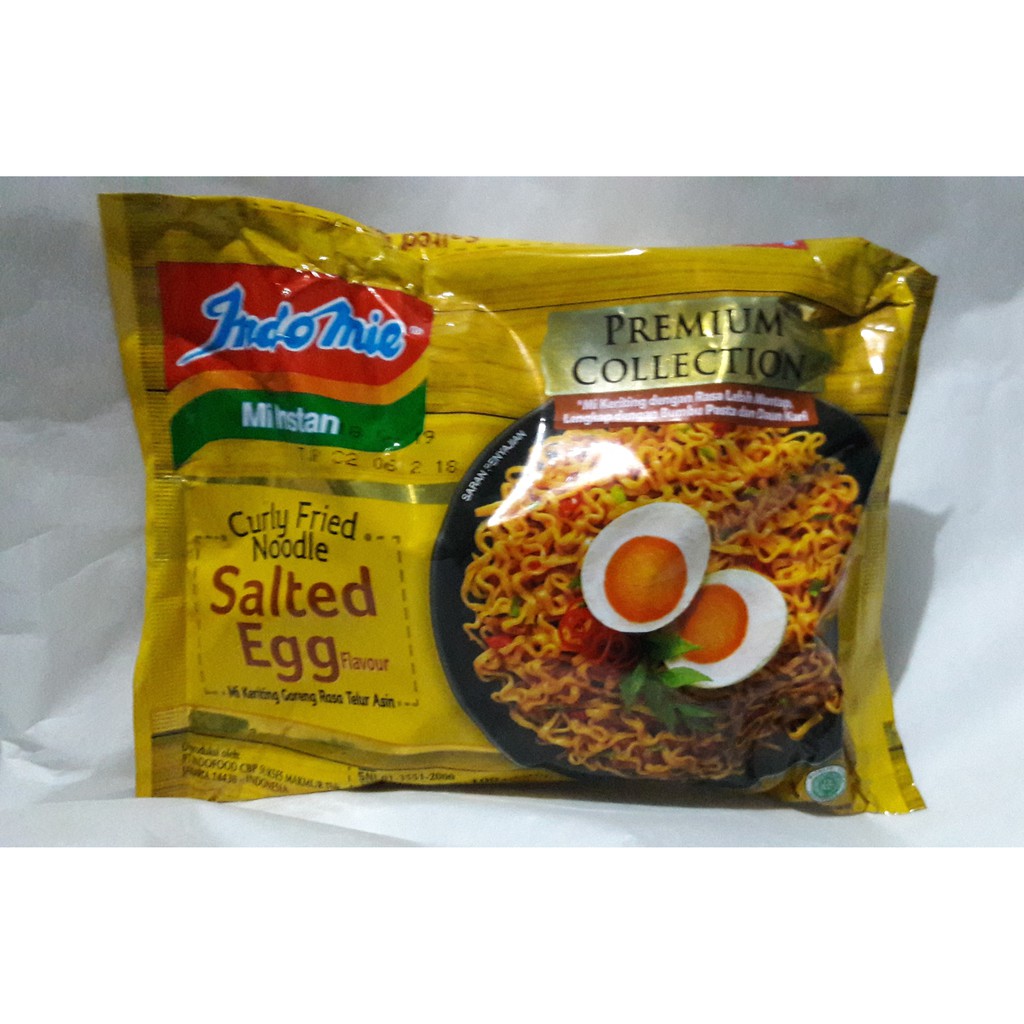 Indomie Goreng Telur Asin| Salted Egg - 100gr|Mie Goreng Telur Asin