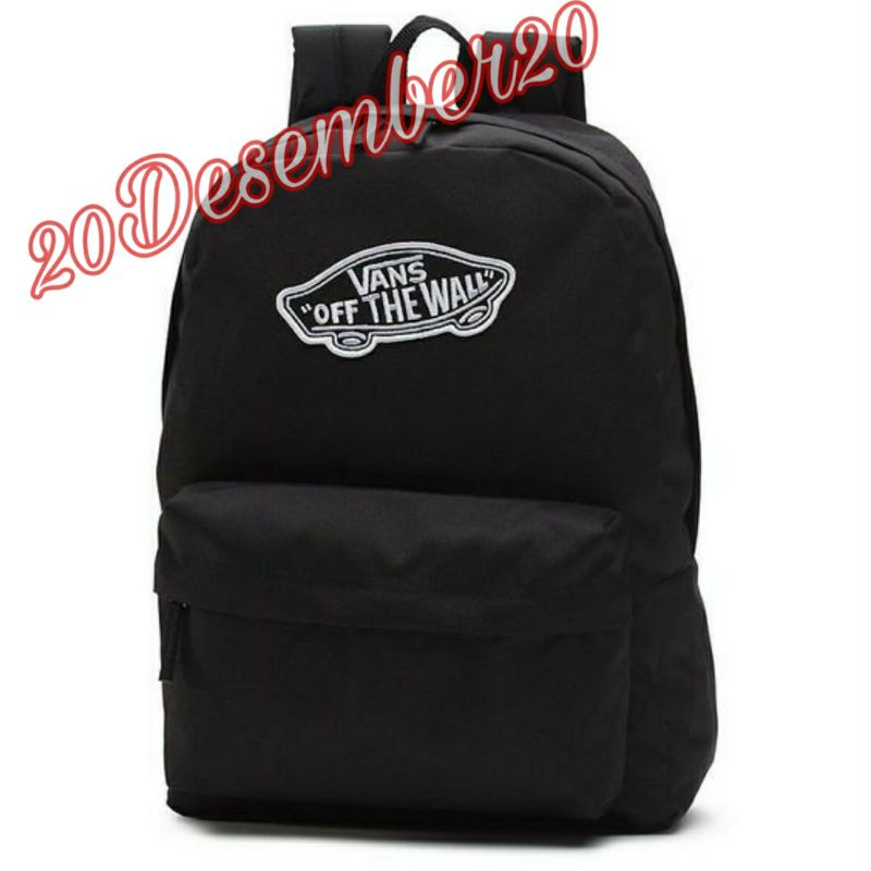 Tas Sekolah Ransel Backpack Cowok Cewek SMP SMA  SMU Kuliah Murah Kent Kent kanvas Murmer Abu AOT-Vans