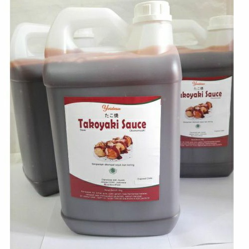 

Saus Takoyaki 1 Jerigen Isi 6kg Harga Grosir, HALAL MUI CERTIFIED