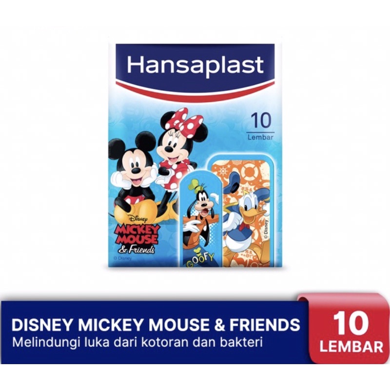 Hansaplast disney mickey mouse amplop 10 pcs ( pelindung luka disney )