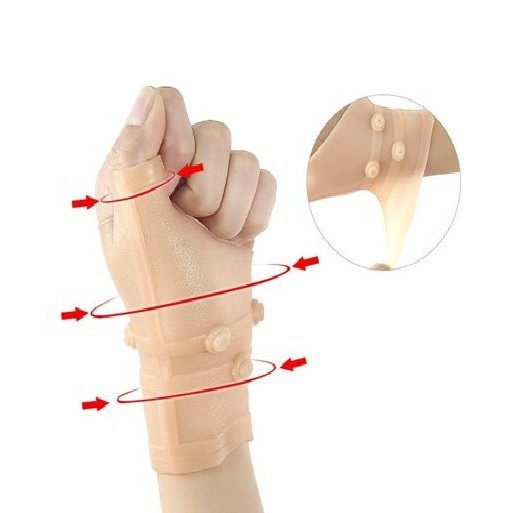 Hand Protector Magnet - Pelindung Pergelangan Tangan Silikon Magnetic