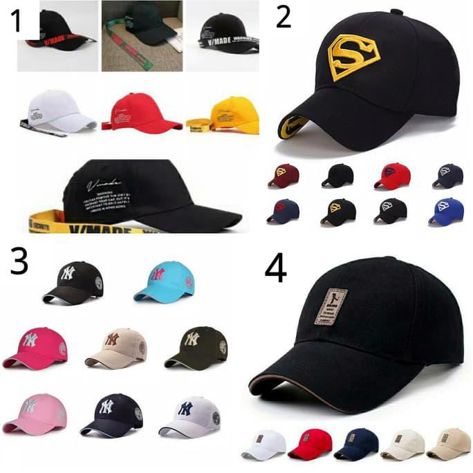TURUN HARGA Topi Pria Wanita Import Tali Panjang Korean Style DZ280