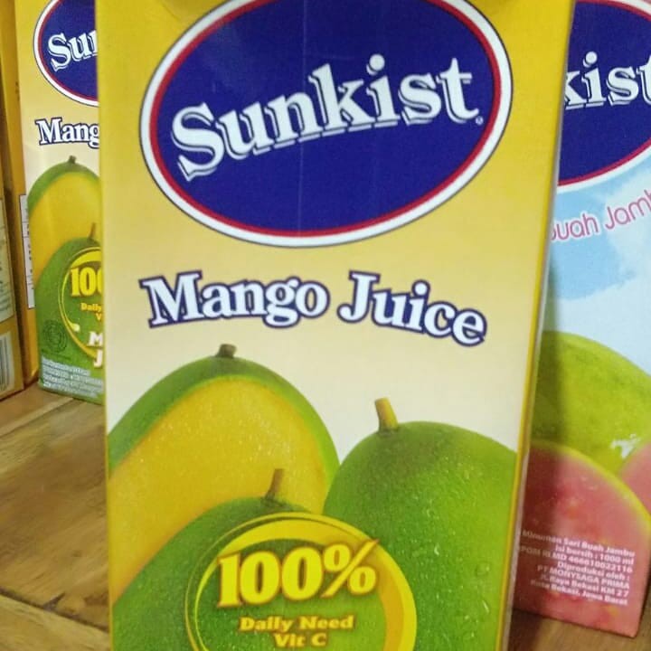 

sunkist jus manggo