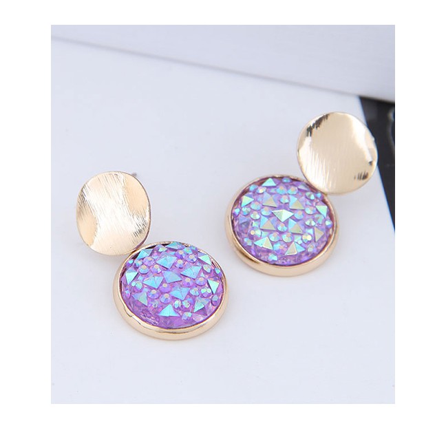 LRC Anting Tusuk Fashion Diamond Stud Earrings A5768X