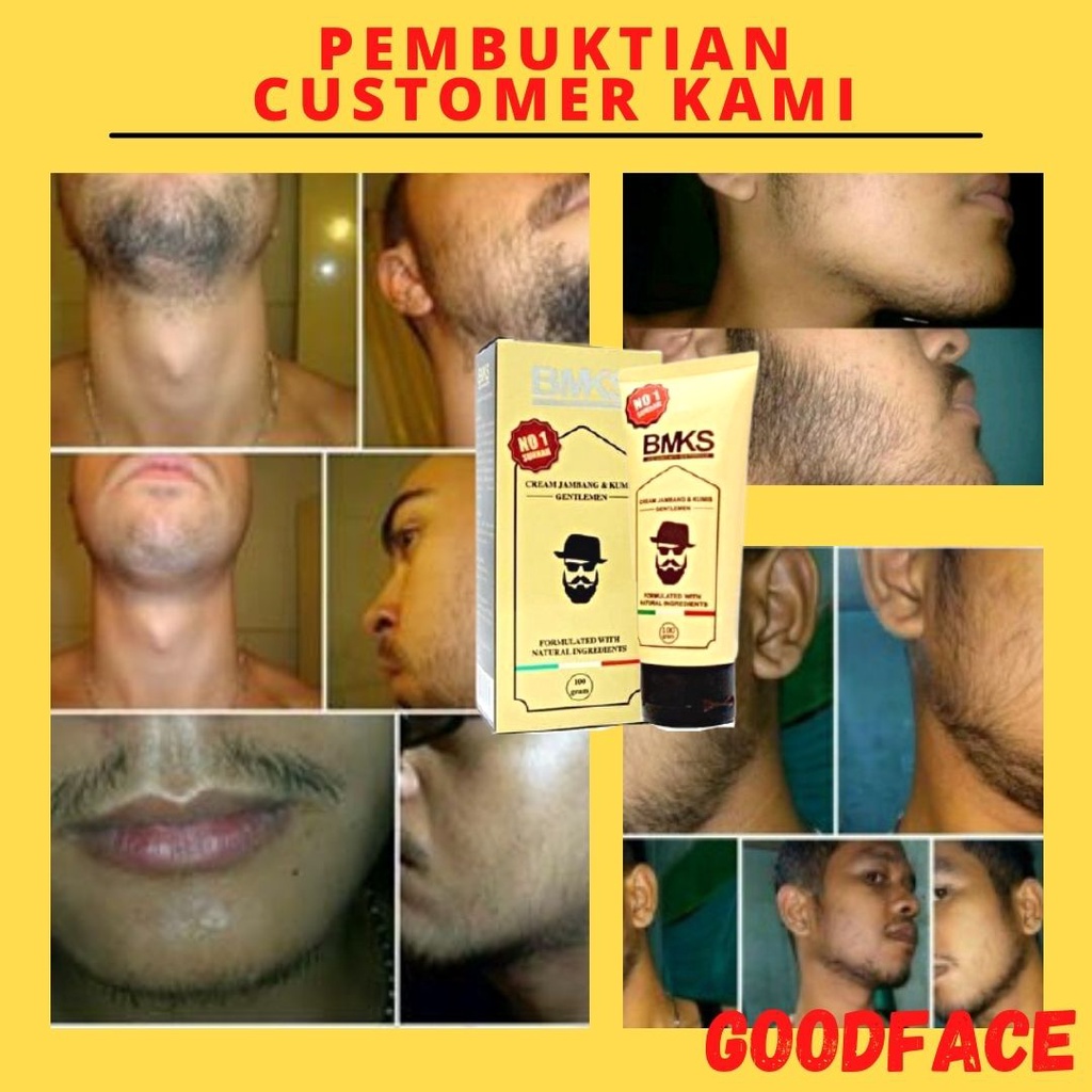 Penumbuh Penebal Jambang Brewok Kumis Rambut Bulu Jenggot Wak Doyok