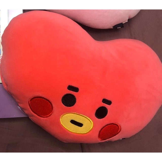 PRELOVED BT21 TATA BABY MINI FLAT CUSHION BANTAL OFFICIAL