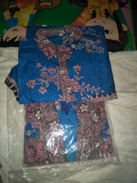 Batik Couple 080 Sarimbit Wanita Brukat Seragam Keluarga Katun Cibulan (harga Terpisah)