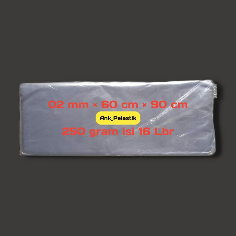 Ada Stok Plastik Laundry 026090 Plastik PP Bening Plastik Bedcover Plastik Packing Plastik Vacum