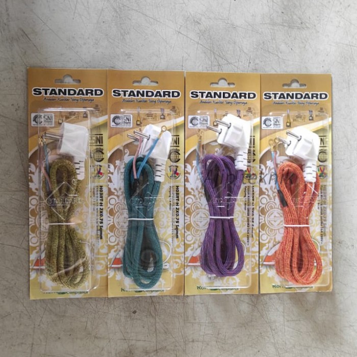 Kabel setrikaan standart murah meriah