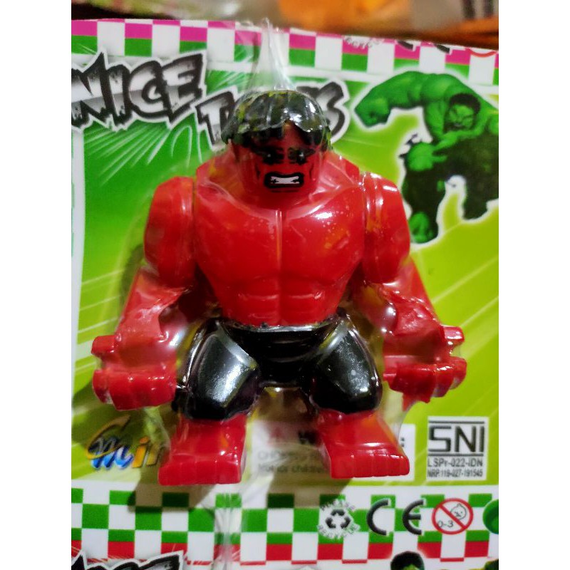 action figure Hulk / bricks hulk / robot hulk / miniatur / mainan anak murah