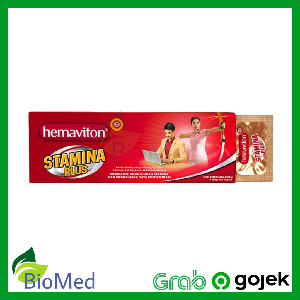 HEMAVITON STAMINA PLUS - Vitamin Suplemen Kesehatan Stamina dan Tenaga