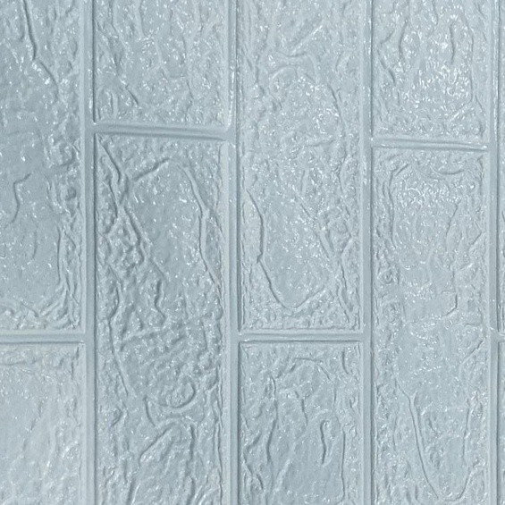 ☀ INDOLAND ☀ Wallpaper Dinding Foam 3D / Stiker Wallpaper Dinding Mini Dekorasi / Wallpaper 3D R461-BIRU MUDA