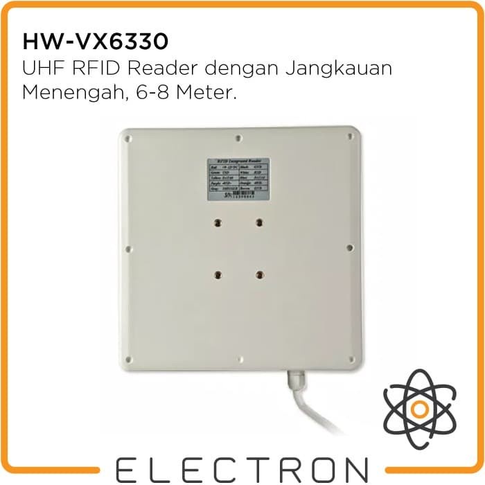 Middle Range (6 dBi) UHF RFID Integrated Reader - Electron HW-VX6330