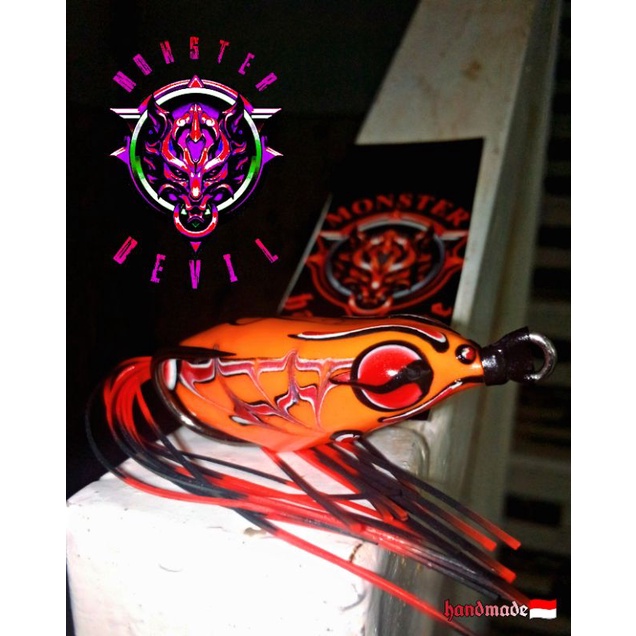 UMPAN CASTING SOFTFROG 5CM TERBARU/UMPAN TIRUAN/UMPAN KARET/UMPAN MANCING/LURE/UMPAN IKAN GABUS