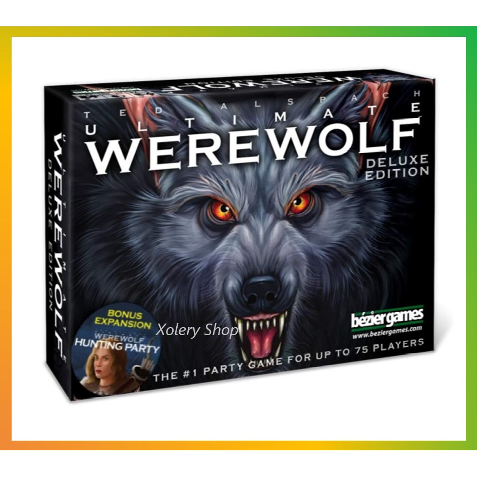 Board Game Werewolf Deluxe Edition Black