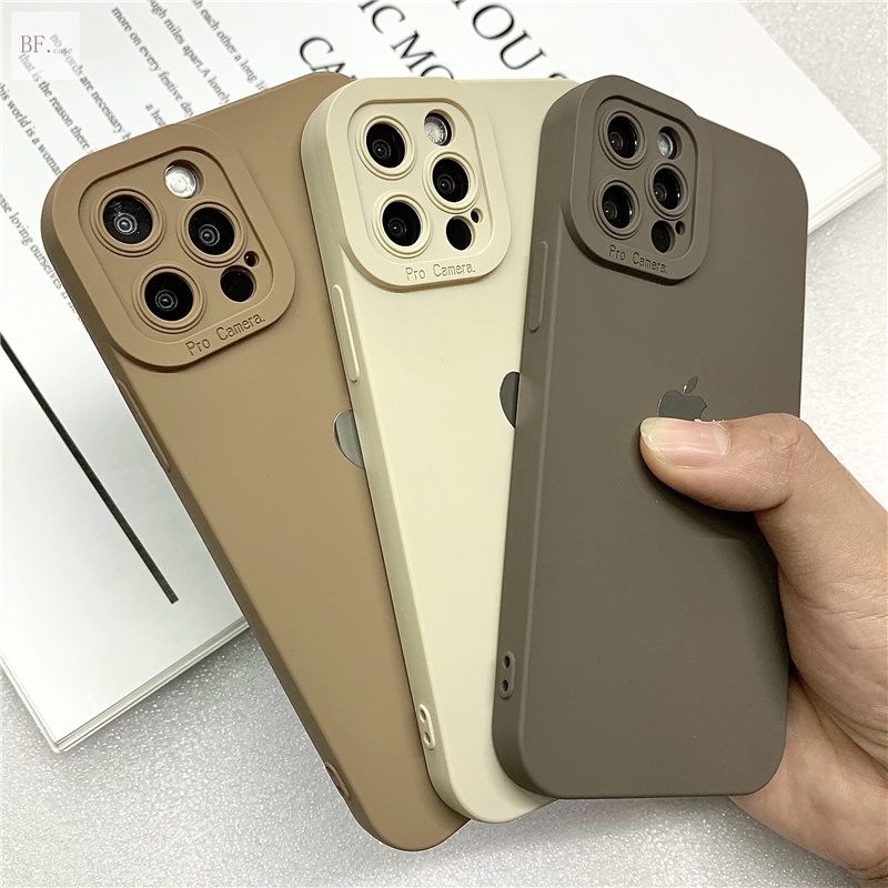 Soft Case Silikon Full Coverage Untuk IPhone 11 12 13 Pro Max X XR XSMAX 11pro 12pro 13pro 12promax